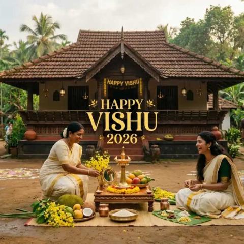 🌼✨ വിഷു 2026 – സംരക്ഷണത്തിന്റെയും സമൃദ്ധിയുടെയും സമാധാനത്തിന്റെയും പുതിയ തുടക്കം ✨🌼